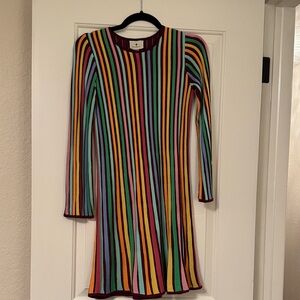 Tuckernuck Colorful Striped Midi Dress
